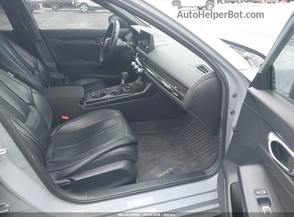 2HGFE2F57RH508776 2024 HONDA CIVIC Light Blue Սալոնի դիմացի տեսք