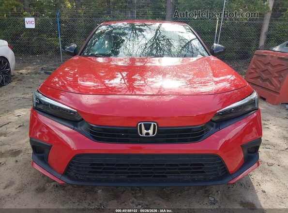 2HGFE2F57RH511743 2024 HONDA CIVIC Red Սարքավորումների վահանակի տեսք