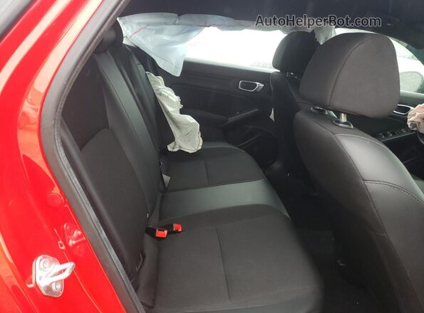 2HGFE2F57RH564345 2024 HONDA CIVIC Red Հետևի նստատեղերի տեսք