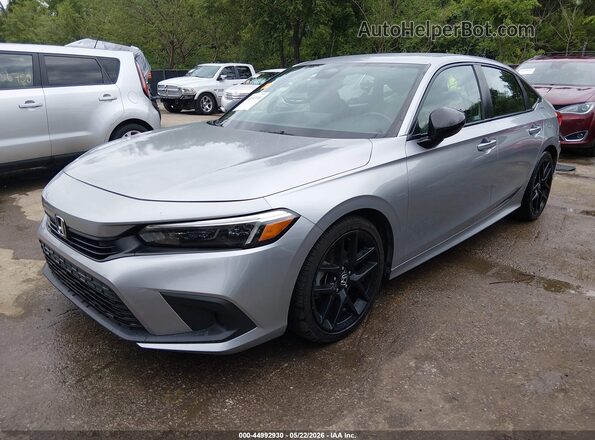 2HGFE2F57RH575104 2024 HONDA CIVIC Silver Przód lewy