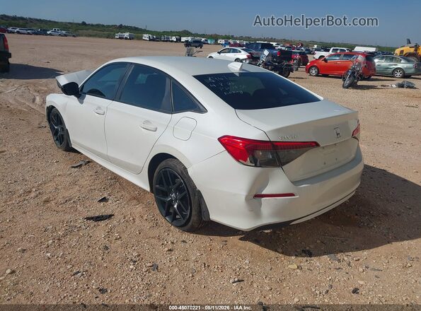 2HGFE2F57RH588967 2024 HONDA CIVIC White Հետևի ձախ