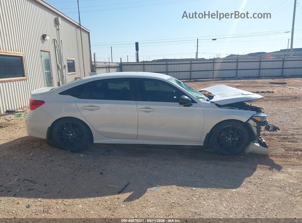2HGFE2F57RH588967 2024 HONDA CIVIC White Սալոնի հետևի տեսք