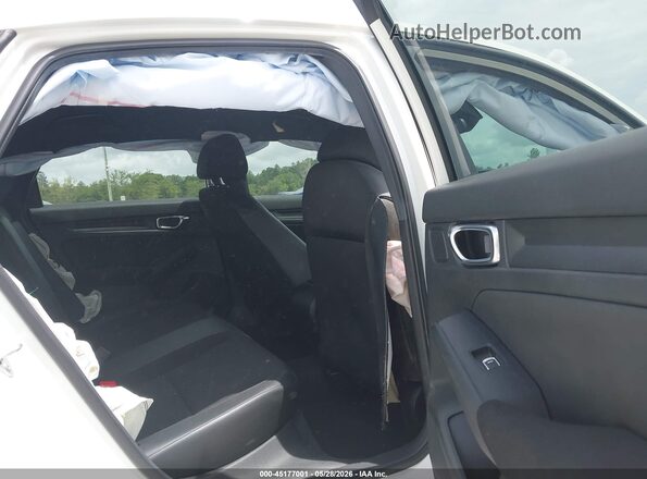 2HGFE2F57SH501574 2025 HONDA CIVIC White Vista de la etiqueta del VIN