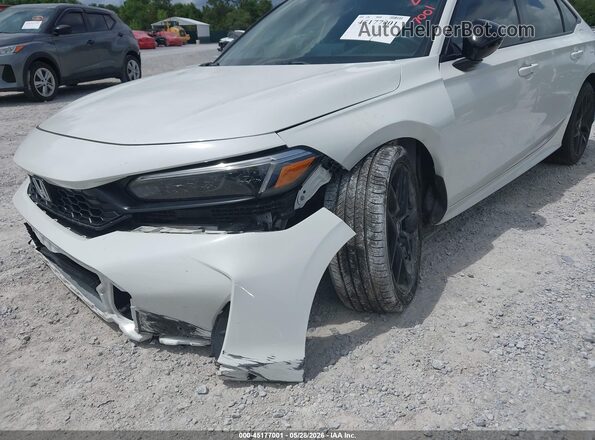 2HGFE2F57SH501574 2025 HONDA CIVIC White Vista frontal