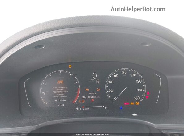 2HGFE2F57SH501574 2025 HONDA CIVIC White Vista de los asientos traseros