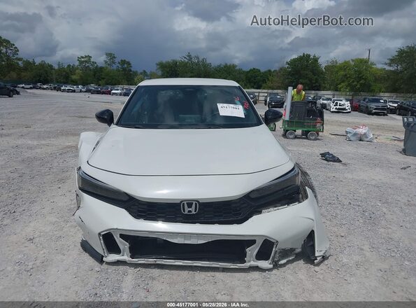 2HGFE2F57SH501574 2025 HONDA CIVIC White Vista interior trasera