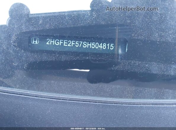 2HGFE2F57SH504815 2025 HONDA CIVIC White 