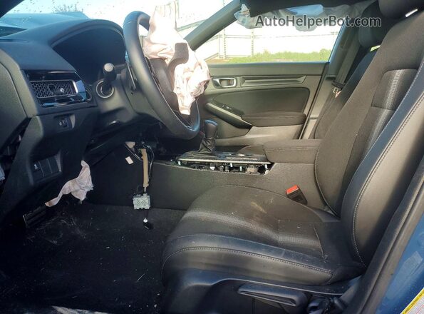 2HGFE2F57SH506841 2025 HONDA CIVIC Blue წინა სალონის ხედი