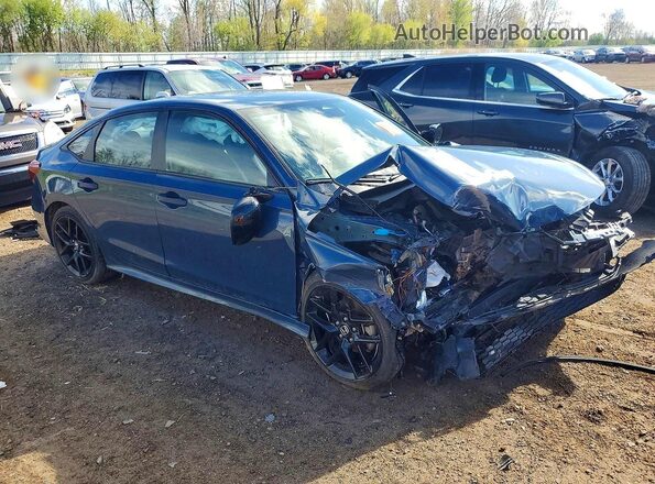 2HGFE2F57SH506841 2025 HONDA CIVIC Blue წინა მარჯვენა