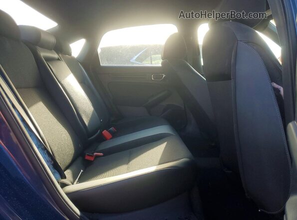 2HGFE2F57SH506841 2025 HONDA CIVIC Blue უკანა სავარძლების ხედი