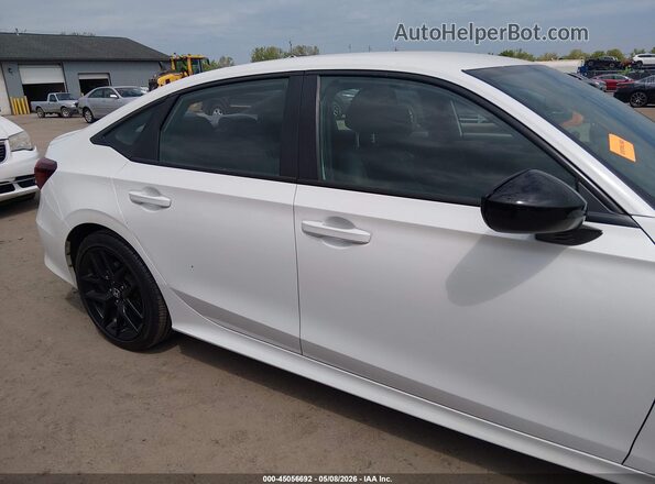 2HGFE2F57SH514440 2025 HONDA CIVIC White Սալոնի հետևի տեսք