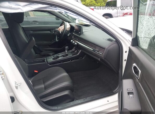 2HGFE2F57SH528967 2025 HONDA CIVIC White Front interior view