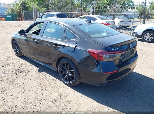 2HGFE2F57SH539645 2025 HONDA CIVIC Черный Задняя левая четверть
