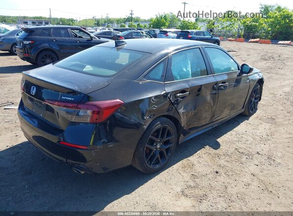 2HGFE2F57SH539645 2025 HONDA CIVIC Черный Задняя правая четверть