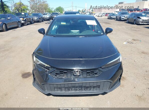 2HGFE2F57SH539645 2025 HONDA CIVIC Черный Вид щитка приборов