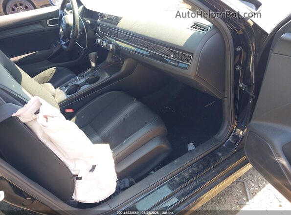 2HGFE2F57SH539645 2025 HONDA CIVIC Черный Вид салона спереди