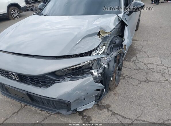 2HGFE2F57SH565565 2025 HONDA CIVIC Gray Դիմացի տեսք
