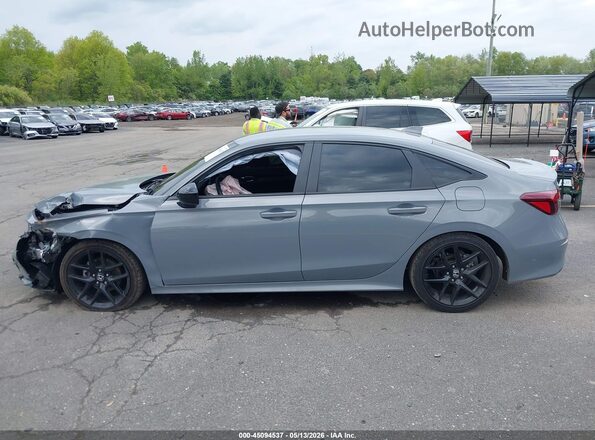2HGFE2F57SH565565 2025 HONDA CIVIC Gray Սալոնի 360 աստիճան տեսք