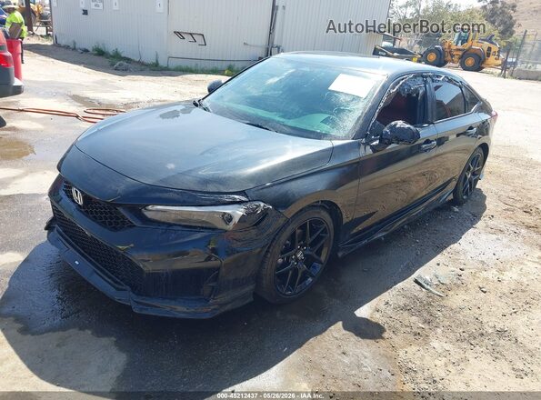 2HGFE2F57SH592846 2025 HONDA CIVIC Black Front left