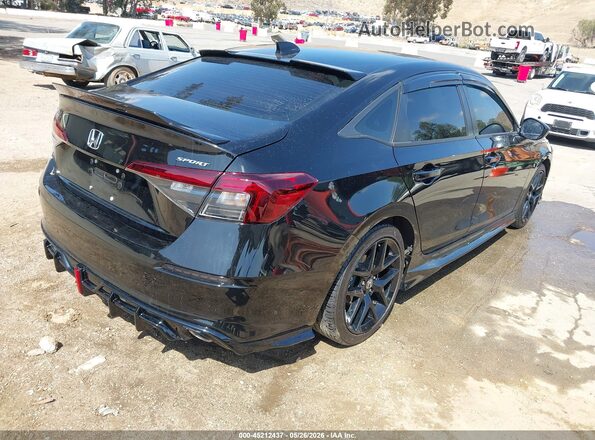 2HGFE2F57SH592846 2025 HONDA CIVIC Black Rear right
