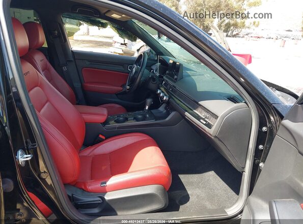 2HGFE2F57SH592846 2025 HONDA CIVIC Black Front interior view
