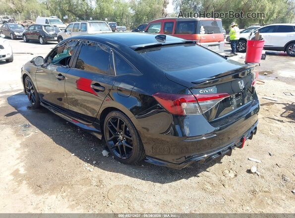 2HGFE2F57SH592846 2025 HONDA CIVIC Black Rear left