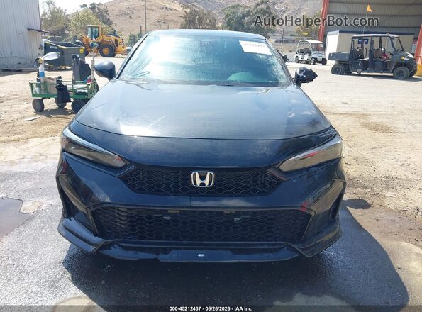 2HGFE2F57SH592846 2025 HONDA CIVIC Black Instrument cluster view