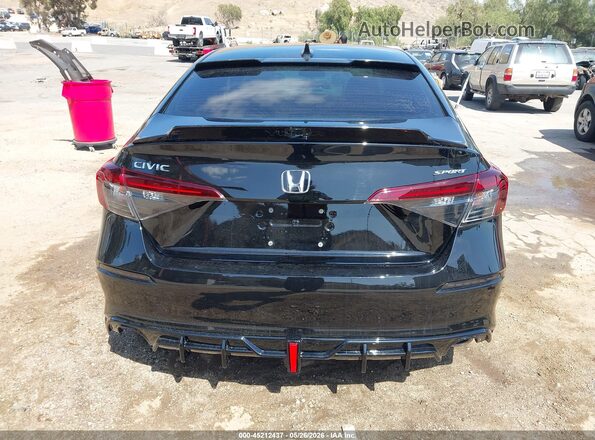2HGFE2F57SH592846 2025 HONDA CIVIC Black 