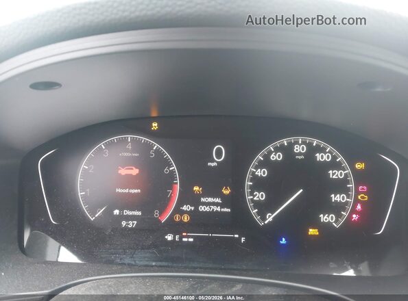 2HGFE2F57TH535564 2026 HONDA CIVIC Black Vista de los asientos traseros