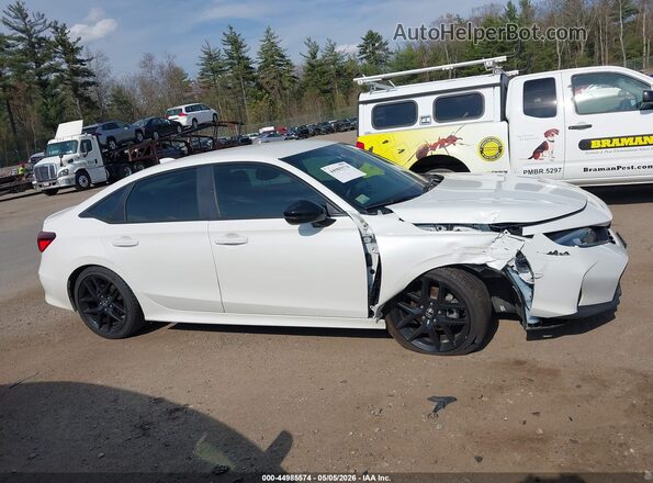 2HGFE2F57TH543339 2026 HONDA CIVIC White უკანა სალონის ხედი