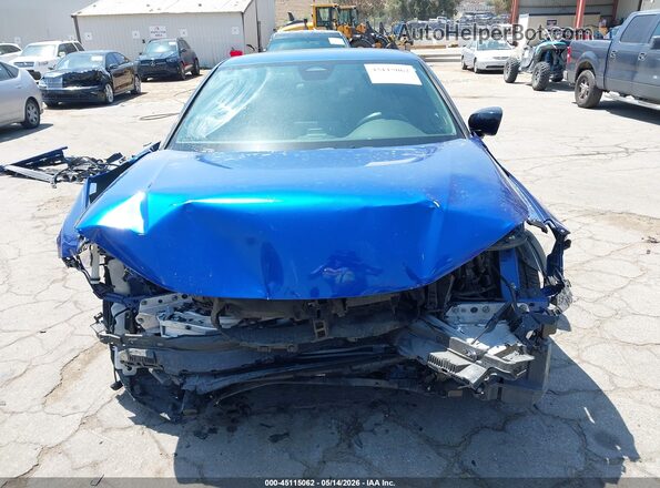 2HGFE2F58NH537388 2022 HONDA CIVIC Blue Dashboard view