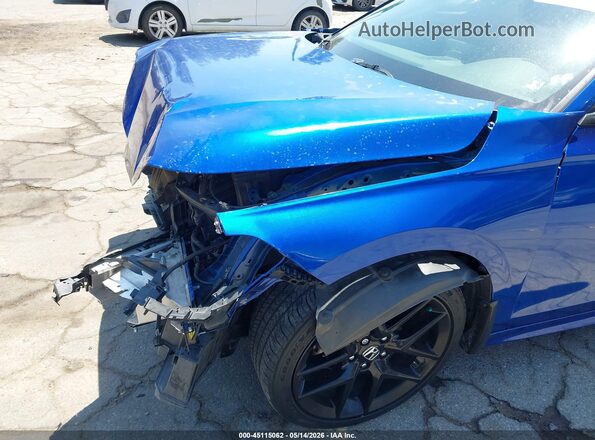 2HGFE2F58NH537388 2022 HONDA CIVIC Blue 