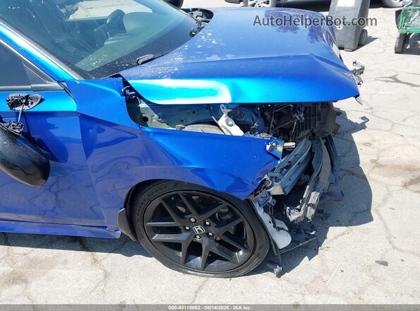 2HGFE2F58NH537388 2022 HONDA CIVIC Blue 