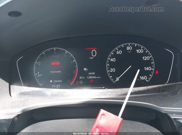 2HGFE2F58NH566678 2022 HONDA CIVIC Light Blue უკანა სავარძლების ხედი