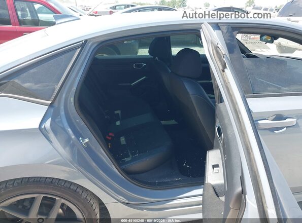 2HGFE2F58NH566678 2022 HONDA CIVIC Light Blue VIN კოდის სტიკერის ხედი