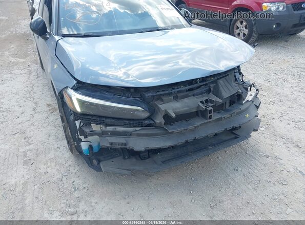 2HGFE2F58NH566678 2022 HONDA CIVIC Light Blue 