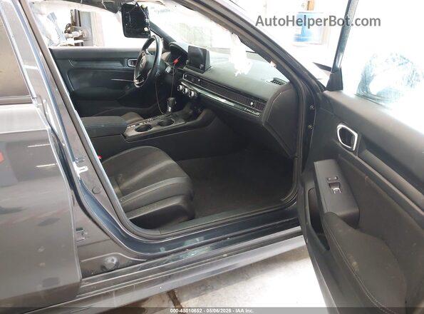 2HGFE2F58NH575185 2022 HONDA CIVIC Gray Vista interior delantera