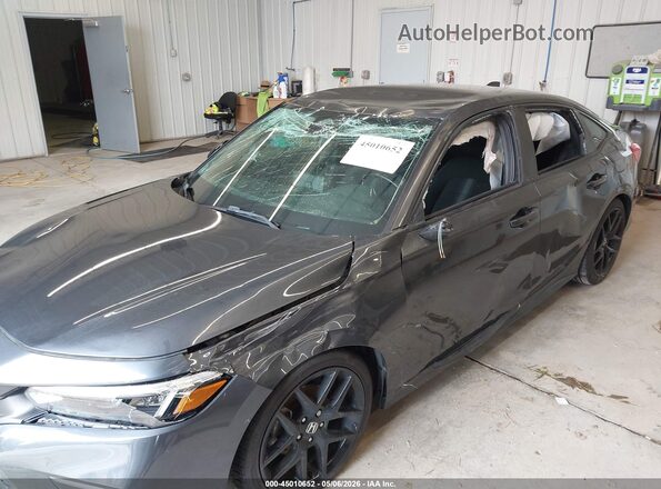 2HGFE2F58NH575185 2022 HONDA CIVIC Gray Vista frontal