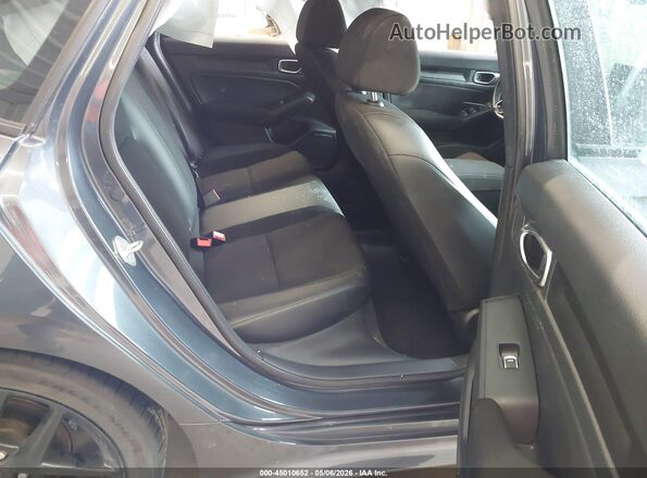2HGFE2F58NH575185 2022 HONDA CIVIC Gray Vista de la etiqueta del VIN