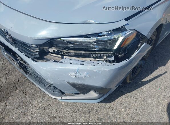 2HGFE2F58NH606550 2022 HONDA CIVIC Gray Front view