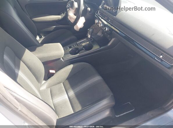 2HGFE2F58NH606550 2022 HONDA CIVIC Gray Front interior view