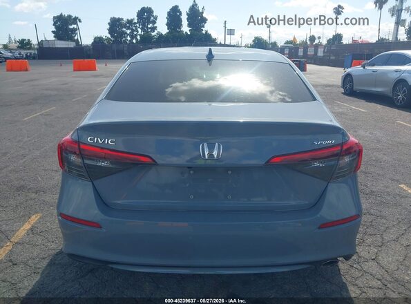 2HGFE2F58NH606550 2022 HONDA CIVIC Gray 