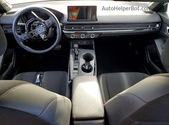 2HGFE2F58PH503261 2023 HONDA CIVIC White Dashboard view