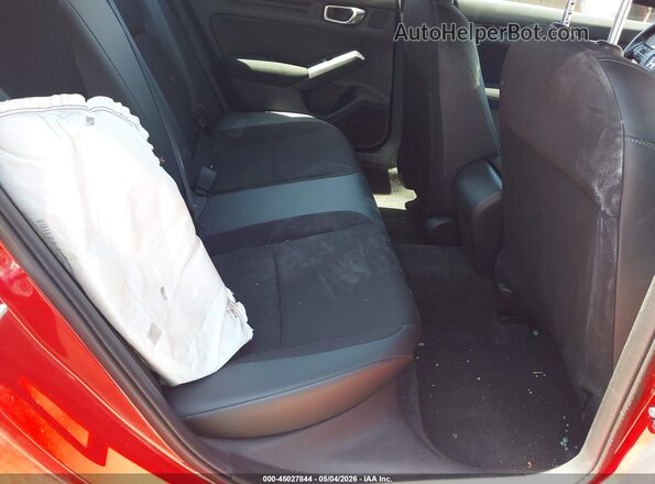 2HGFE2F58PH506581 2023 HONDA CIVIC Red VIN კოდის სტიკერის ხედი