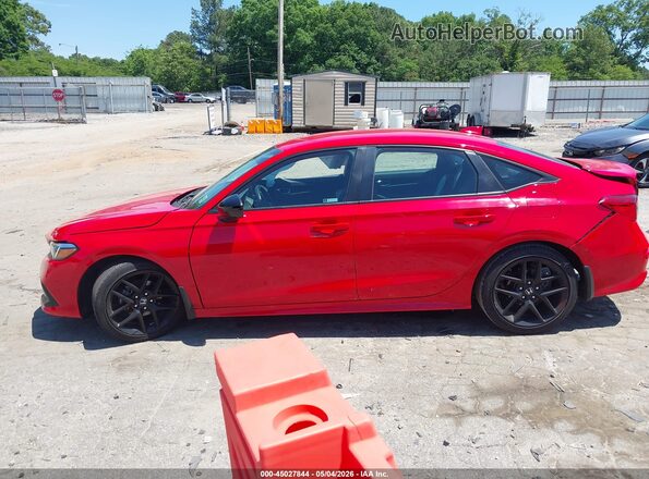 2HGFE2F58PH506581 2023 HONDA CIVIC Red სალონის 360-გრადუსიანი ხედი