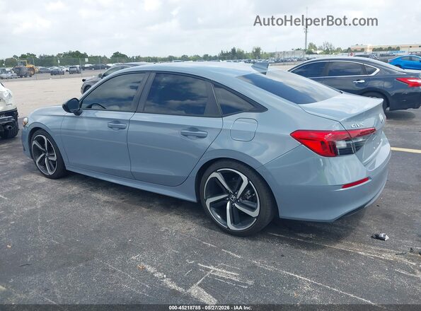 2HGFE2F58PH553609 2023 HONDA CIVIC Gray Հետևի ձախ