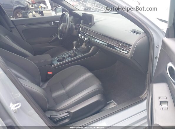 2HGFE2F58PH553609 2023 HONDA CIVIC Gray Սալոնի դիմացի տեսք