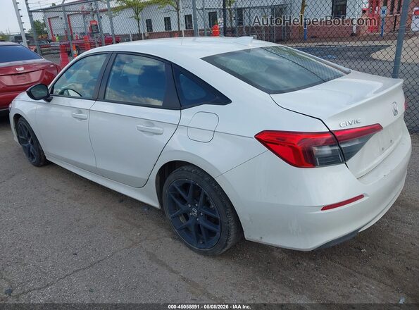 2HGFE2F58PH554257 2023 HONDA CIVIC White Tył lewy