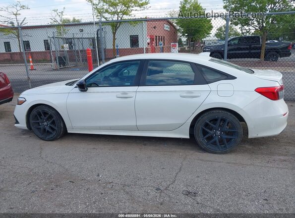 2HGFE2F58PH554257 2023 HONDA CIVIC White Widok wnętrza 360 stopni