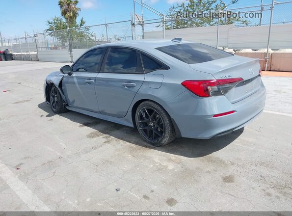 2HGFE2F58RH539258 2024 HONDA CIVIC Blue Հետևի ձախ